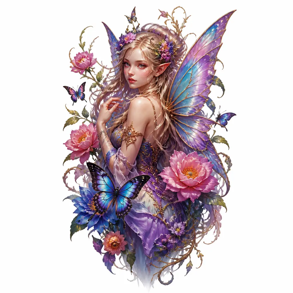 Fairy - Realism tattoo design